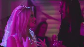 Bride By Lesbian Stripper, Humiliates Herself Before Wedding
