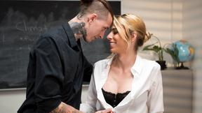 ”Open minded professor fucks the school principal”