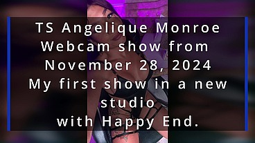 TS Angelique Monroe - Webcam show from November 28, 2024