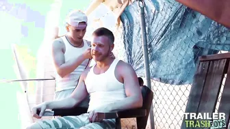 Brian Bonds Gets Barebacked Outdoors by Masyn Thorne
