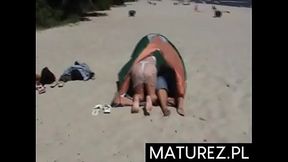 Polskie mamuśki - Sex z babcią poznaną nad Bałtykiem