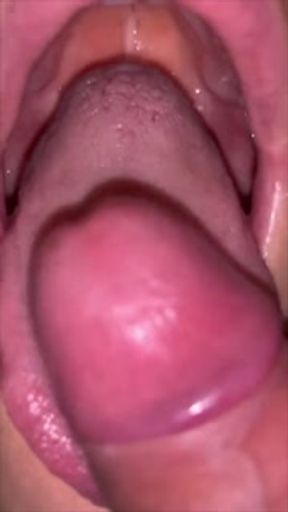CLOSE UP CUMSHOT DEEP IN KIT'S THROATH