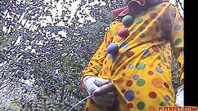 ”FleshPotFilms: Hans Berlins Domineering Encounter With Mischievous Clown Barney”