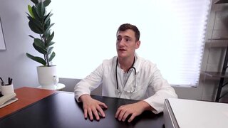 Tight blonde with a hot hole  is going to bounce on him