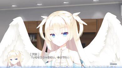 Luscious angels get stuffed full biting bliss in hentai game reboot