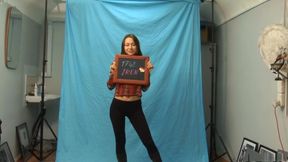 Crazy pornstar in incredible striptease, masturbation sex clip