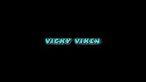 vicky vixen squirts during tit fucking with lee stone