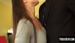 This time this gorgeous las Mea Melone tries her first ever anal fucking
