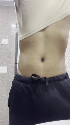 Bathroom encounter with a big-dicked desi indian dude