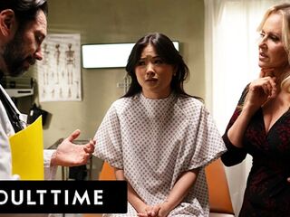 ADULT TIME - LULU CHU POSESSED BY SUCCUBUS! THIS BABE SUCKS & SCREWS UNTIL PERVY PRIEST SCREWS IT AWAY!