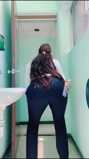 MEXICAN LATINA SECRETARY TAKING OFF ALL HER CLOTHES AT LUNCHTIME HAS A BIG HUGE ASS OPENS HER ANUS IN FRONT OF THE BIG ASS CAMERA
