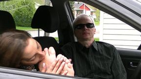 Sunny foot fetish ride (HD)