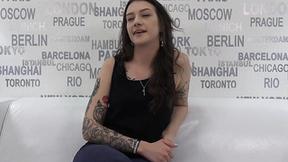 ”Bombshell Tattoed Girlfriend Cheating In Front Of Camera”