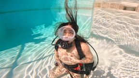 Aquaphilias- Kiara Star- Sexy SCUBA in a Micro Bikini