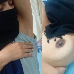 Hot Muslim armpit licking