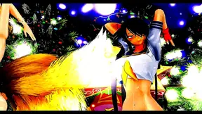 Alluring Semi-Nude Anime Beauties Ignite Steamy MMD Dance Fantasy