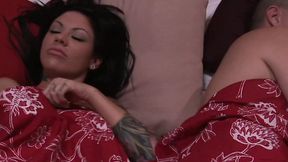 Naughty MILF gets her ass fucked and erupts with hard throat blowjob