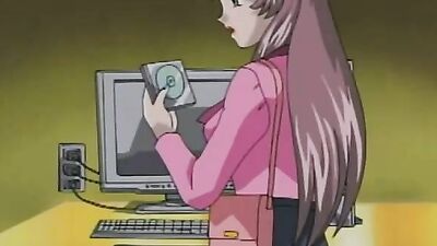 Watch this busty anime babe get tied up and pounded hard by a horny dude