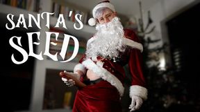 Santa's Seed - FtM Bad Santa Jaq Quicksilver Trades Nice List Status for a Festive Blowjob - humor, holiday, Christmas, boot worship, POV, strapon, old man - 720p mp4