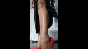 These stiletto heels are perfect for dangling from a dominatrix's feet (2)