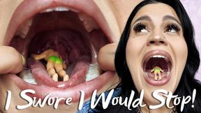 I Swore I Would Stop: POV & 3rd Person Giantess Vore, Burping, Mouth Play, Belly Play, Digestion Noises - Ft Raquel Roper