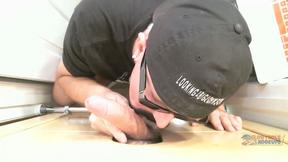 ”Sucking Off Huge Cock Banker”