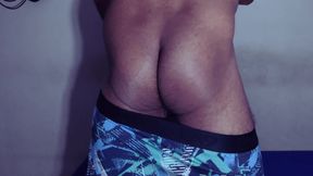 Masturbation with Pvc Gloves