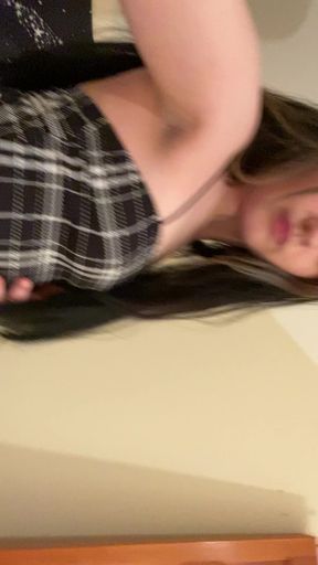 Do you like petite goth girls with huge asses?