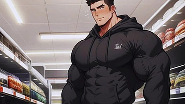 Anime Hentai Gay sex with a stranger inside the supermarket. Pinoy