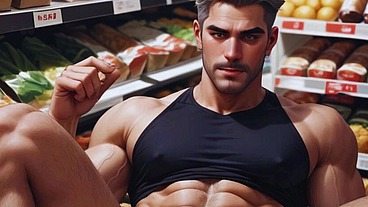 Anime Hentai Gay sex with a stranger inside the supermarket. Pinoy