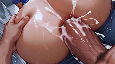 Anime Hentai Gay sex with a stranger inside the supermarket. Pinoy