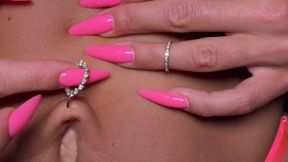 Absolute Legs #60 Belly button piercing playing HD