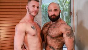 ”PRIDE STUDIOS Bushy gay bloke fucks like mad - Atlas Grant, Mac Savage”