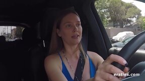 Ersties - Sexy Babe Gets Off In a Vehicle