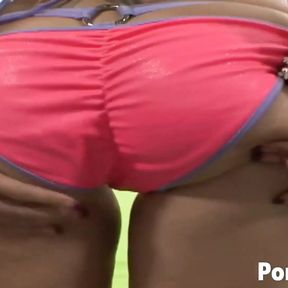 Hot milf courtney cummz&#039;s big ass covered with cum