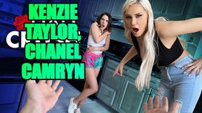 Tempting Kenzie Taylor and Donnie Rock - ffm in threesome action - Dad Crush