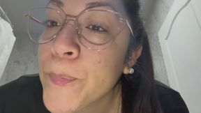Mouth inspection and lipstick test