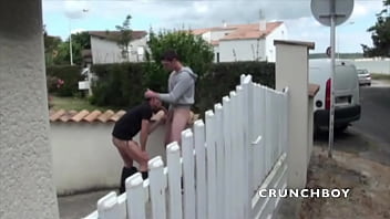 amazing risky sex exhib in the public street