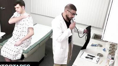 Doctor Tapes - Horny Doctor Administered Protein Dosage In His Patient Straight To His Asshole