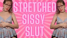 Stretched Sissy Slut - Sara Desire XO -  femdom goon strap-on
