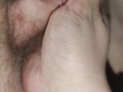 I spoiled his balls and then tortured his little cock with my Long nails *Close Up*