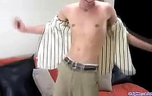 Cali does a little strip dance on camera