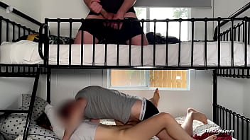 Caught on Cam: Brunette Creampie and Cumshot