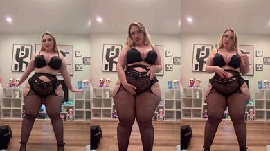 Your Blonde BBW Ai Robot girlfriend