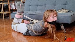 Cara Day - Magic Wand Leaves Her Bound & Gagged By Magic Rope! (WMV Format)