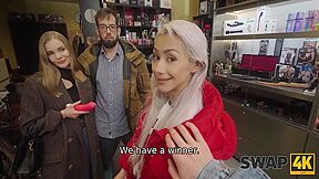 Hot Girl And Her Cuckold Boyfriend ed Our Kinky Masquerade