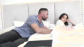 ”Big Tits Maddy May Has A Threesome With Her Hubby & His Pornstar Friend”