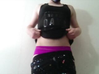 Crossdressing Sissy Toys Her Aperture