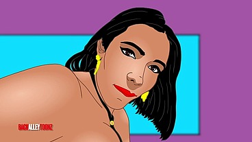 TS-Bella-De-lafuente-bigbooty-Cartoon-reality-glitch