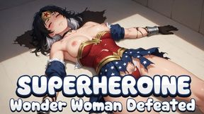SUPERHEROINES - Wonder Woman Bursting Into Palace to End Your Reign, Hit With Corrupting Spell That Turns Her Into Desperate Whore, Then Face-Fucked and Destroyed in Pussy and Ass on the Throne (Erotic Audio)